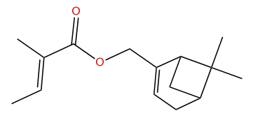 Myrtenyl (E)-2-methyl-2-butenoate